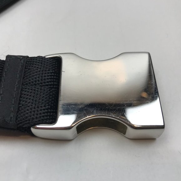 SOLD - Prada Black Waist Pouch Bag Nylon Single Zipper Pocket Fanny Pack - Picture 9 of 9